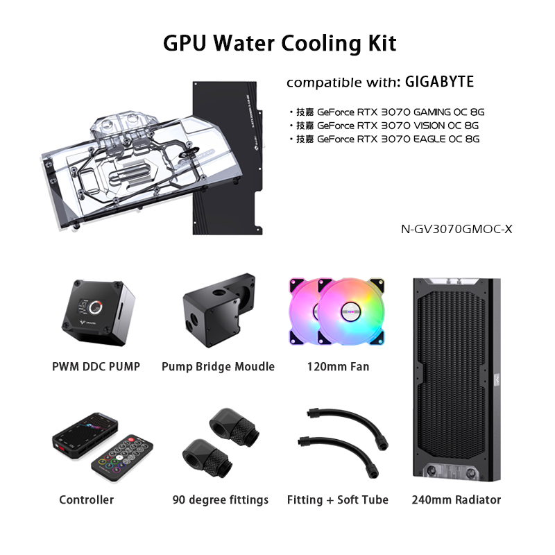 ゴールドセラー Granzon 水冷キット RTX 3070 - Pc Water Cooling のレビューと価格